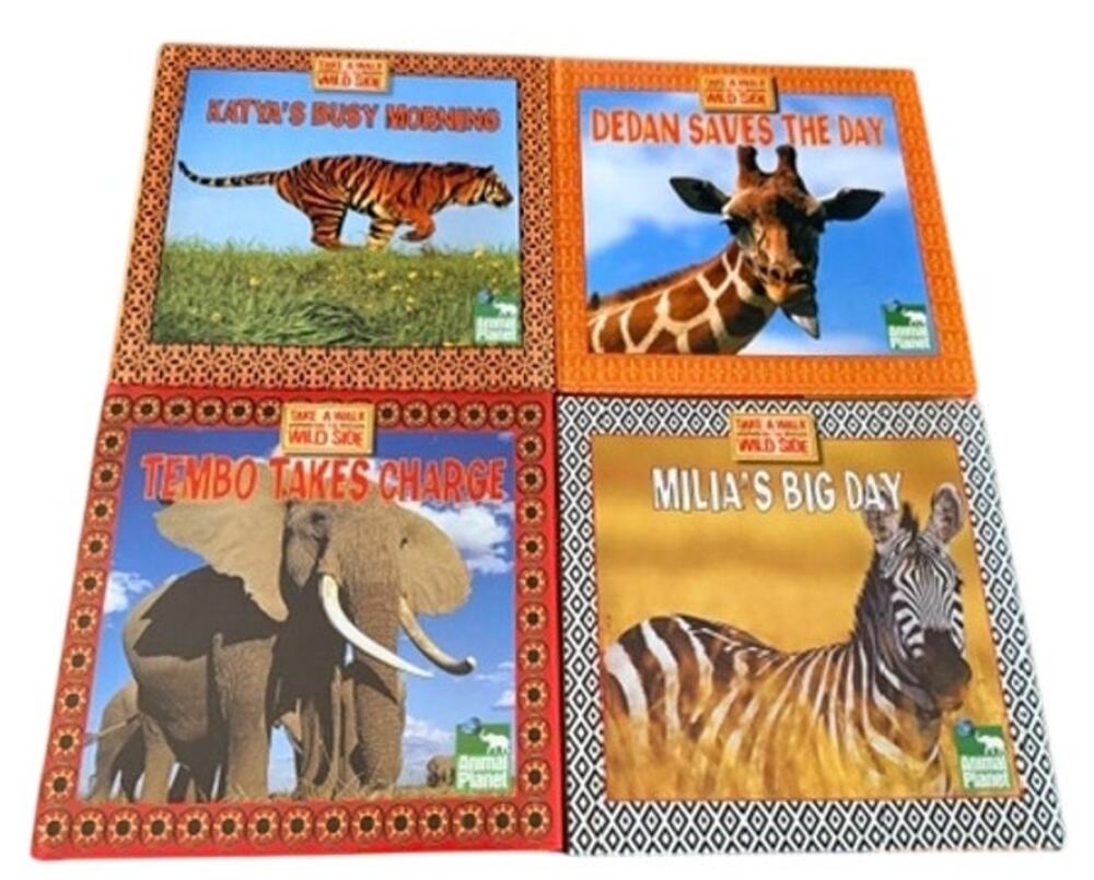 Animal Planet Take a Walk on the Wild Side 4 Book Set 2006 Meredith Books